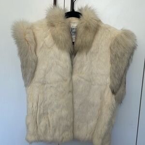 Gorgeous Vintage 100% Fur Vest